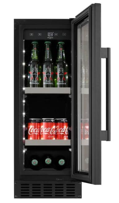 Innbyggbart ølskap / drikkekjøler - BeerServer 30 Anthracite Black