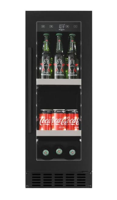 Innbyggbart ølskap / drikkekjøler - BeerServer 30 Anthracite Black