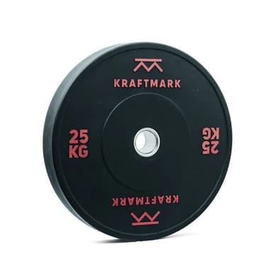 Kraftmark Vektskiver 50 mm - Bumper 2.0 25 kg