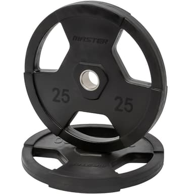 Master Fitness Master Gummikledd skive deluxe 50 mm 25 kg