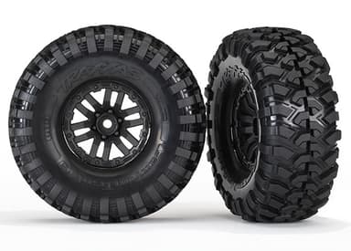 TRX-8272 Tires & Wheels Canyon Trail/TRX-4 Black