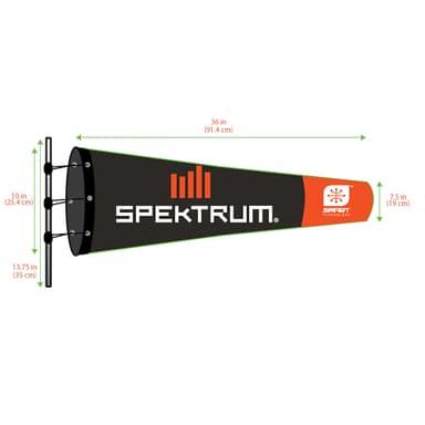 Spektrum Vindpølse 25x91cm
