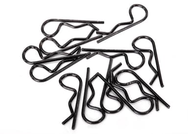 TRX-1834A Body Clips Traxxas 12pcs Black