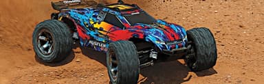 Traxxas Rustler 4x4 VXL RTR TQI TSM Red