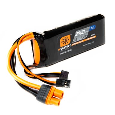 2s   2000mAh - 15C - Spektrum LiPo RX IC3