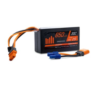 2s   650mAh - 30C - Spektrum LiPo HC IC2