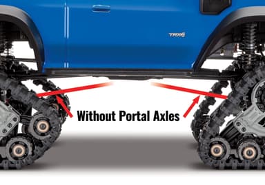 Traxxas TRX-4 All-Terrain Crawler RTR Blå