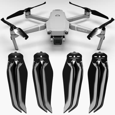 Master Airscrew Mavic 2 Stealth Prop Set - Black