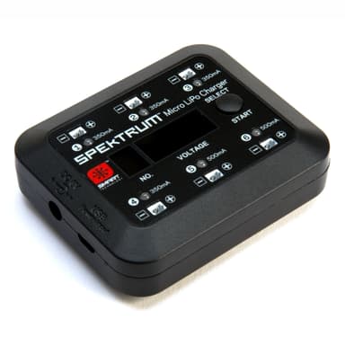 Spektrum S363 Micro 1S USB Smart LiPo Charger