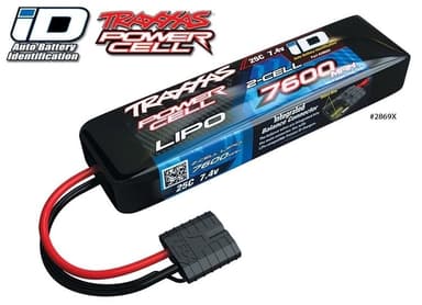 2s  7600mAh - 25C - Traxxas iD LiPo