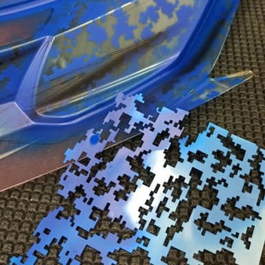 Bittydesign Stensil - Camo Digi
