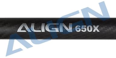 H65T003XXT 650X Carbon Fiber Tail Boom