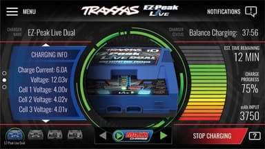 Traxxas EZ-Peak Live Dual 26A NiMh/LiPo iD Lader
