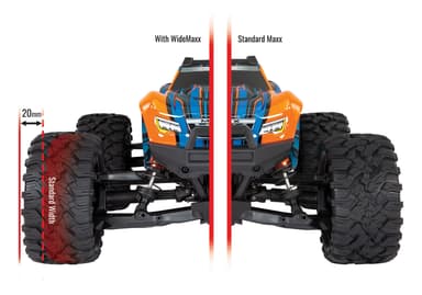 TRX-8995 Suspension Kit WideMaxx Black