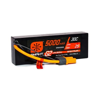 2s  5000mAh - 30C - Spektrum LiPo HC G2 IC5