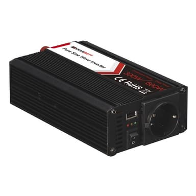 SKANBATT Inverter 24V 300W (600W) Ren Sinus
