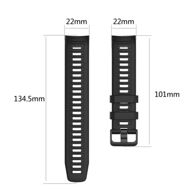 Klokkereim for Garmin Instinct/Instinct Esports/Solar/Tide