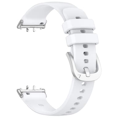 Silikonklokkerem for Samsung Galaxy Fit 3(SM-R390) Hvit
