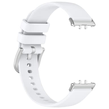Silikonklokkerem for Samsung Galaxy Fit 3(SM-R390) Hvit