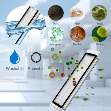 Støvsugertilbehør 22 deler Xiaomi Roborock S5 Max/S6 Pure/S6 MAXV/S50/S51/S55/S5/S60/S65/S6