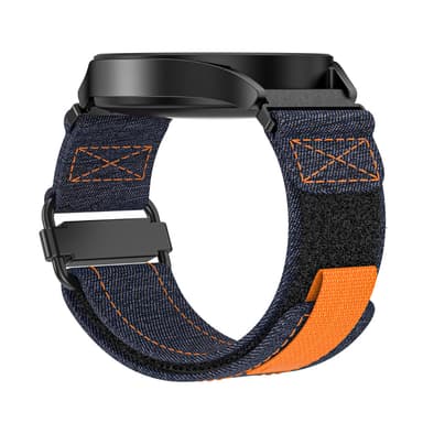 20 mm lerretsklokkerem for Samsung Galaxy Watch Active 1/2, Galaxy Watch 4 Blå