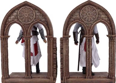 Nemesis Now Assassin’s Creed bokstøtte (Altair og Ezio)