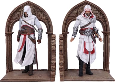 Nemesis Now Assassin’s Creed bokstøtte (Altair og Ezio)