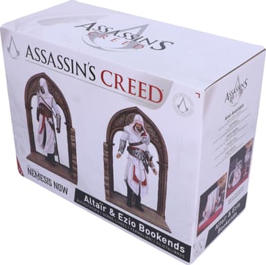 Nemesis Now Assassin’s Creed bokstøtte (Altair og Ezio)