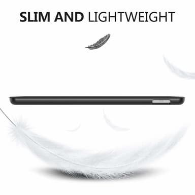 Smartdeksel til iPad 5/6 Air 1/2, sort stativ 9,7""