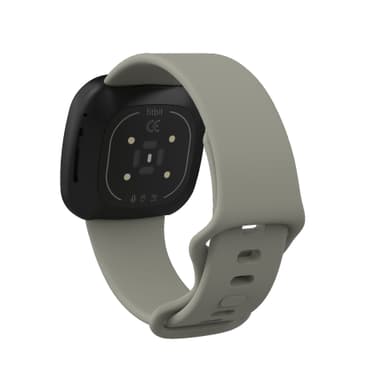 Klokkebånd for Fitbit Versa4/Fitbit Versa3/Fitbit Sense/Fitbit Sense2 Grå S