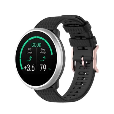 Bowener GRIT X Klokkebånd for Samsung Galaxy Watch 20mm Sort
