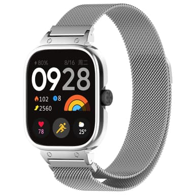Klokkebånd med urkasse for CMF Watch Pro(D395) Sølv