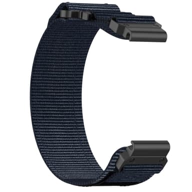 Garmin 26 mm nylonarmbånd med borrelås Blå