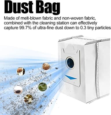 Støvsugertilbehør til Ecovacs Deebot X2 / X2 Pro / X2 Omni / DEX86