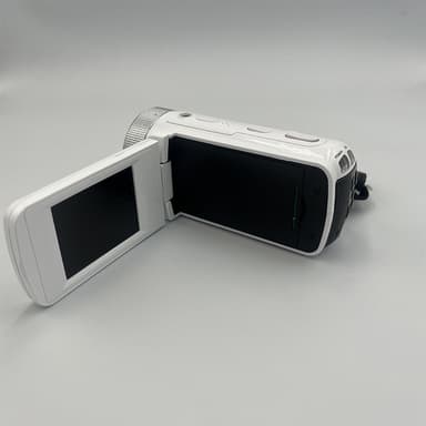 HD-digitalt kamera med vidvinkelobjektiv Hvit