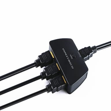 HDMI-bryter med HDR, 3D og 4K (2160p)