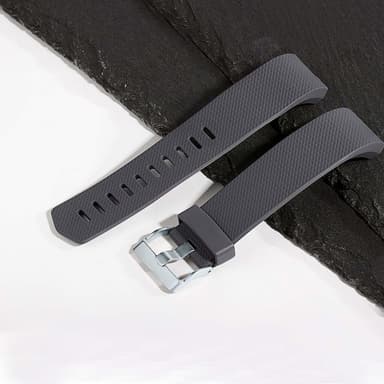 Klokkerem til Fitbit Charge 2, 3-pakning (S) Svart/grå/hvit