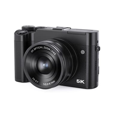 Digitalkamera med video 5K 64MP 3x zoom