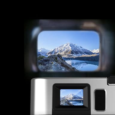 Digitalkamera 4K/48MP/16X Zoom/Autofokus/Søker/Anti-Shake med 32GB minnekort