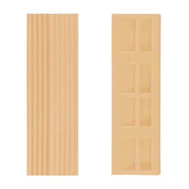 Dørterskelrampe for robotstøvsuger, 1 sett Beige