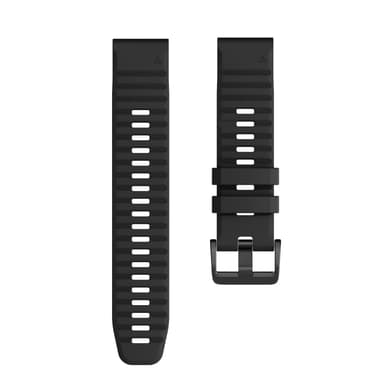 Klokkerem til Garmin Fenix / Forerunner / Approach / Quatix, svart