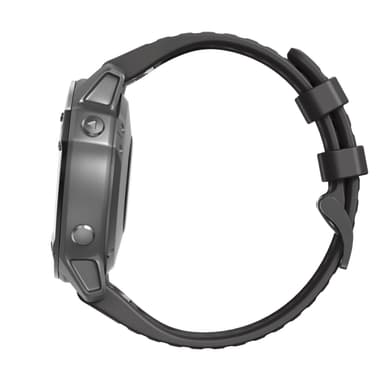Klokkerem til Garmin Fenix / Forerunner / Approach / Quatix, svart