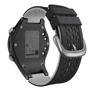 Klokkerem i silikon til Garmin Approach S2, Svart / Grå