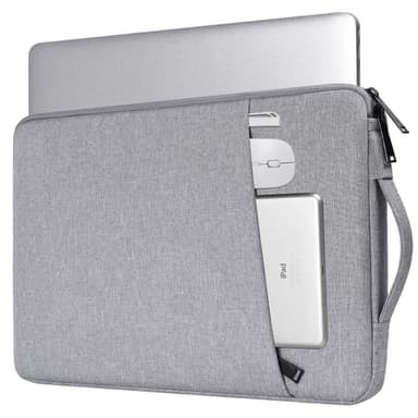 Laptop-etui 13,3 tommers i lerret Grå