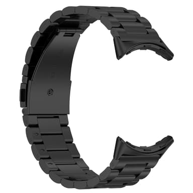 Klokkerem i rustfritt stål for Google Pixel Watch 3 Sort 45 mm