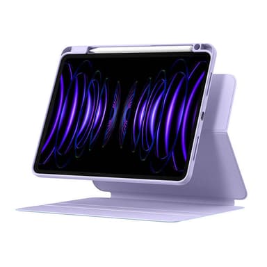 Baseus Minimalist Series IPad PRO 12.9 Magnetisk beskyttelsesveske (lilla)