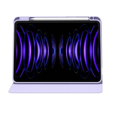Baseus Minimalist Series IPad PRO 12.9 Magnetisk beskyttelsesveske (lilla)