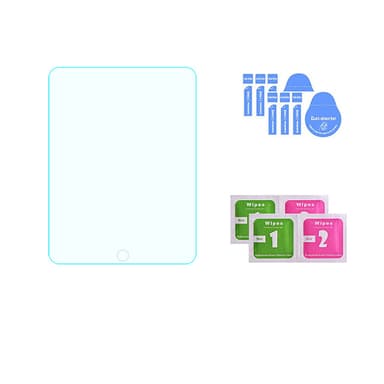 Krystallklart herdet glass skjermbeskytter for iPad (2-pack) iPad Air/Air2 5/6 9,7 tommer