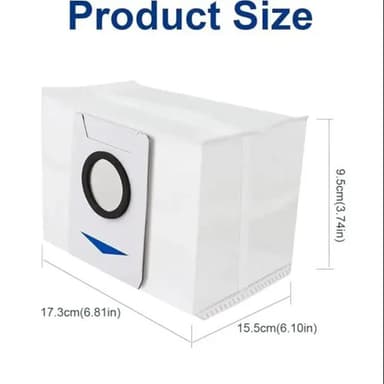 Støvsugerposer til Ecovacs Deebot X1 Omni 6-pakning