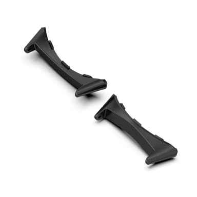 Klokkekoblinger med 2 pakker for Google Pixel Watch 3 45 mm (22 mm åpning) Sort